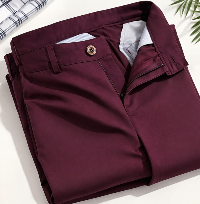Men 4 Way Lycra Formal Pants | Stretchable Slim Fit Trouser for Men | Premium Office Wear Stylish Pant (28 to 36)