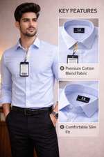 Men’s Premium Cotton Shirt | Slim Fit Formal Shirt | Multi Color Office & Casual Wear