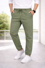 Men Elastic Waist Denim Cargo Jeans | Stretchable Casual Pants | Multi Colour Regular Fit Jeans for Men