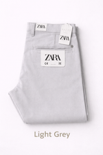 Stylish Men’s Cotton Pants Slim Fit | Casual & Formal Wear (28–36 Sizes)