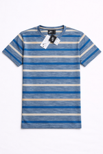 Men’s Striped T-Shirt | Premium Cotton Casual T-Shirt (Multi Color) | Regular Fit