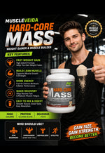 MuscleVeida Hard-Core Mass Gainer 2.7kg (6lbs) | Fast Weight Gain & Muscle Builder Supplement