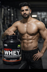 100% Whey Protein 2kg | Muscle Growth Powder | Fast Absorption Gym Supplement | Premium Quality Whey