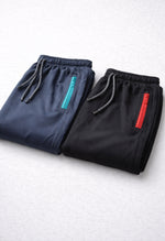 Men’s Combo Pack of 2 Premium 4-Way Lycra Track Pants | Gym & Casual Wear
