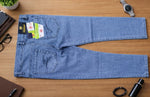 Men RFD Washed Denim Jeans | Light Blue Stylish Jeans for Men | Slim Fit Casual Denim Pant