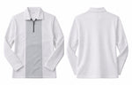 Men Premium Zipper Polo T-Shirt | Ribbed Texture Full Sleeve Casual Wear | Stylish Summer Knit Top