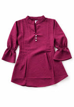 Kids Girls Stylish Kurti Top (XL Size Only) | Cotton Blend Casual Wear Top for Girls