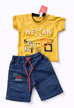 Kids Printed Cotton T-Shirt | Stylish Boys Casual Wear | Multi Colour Trendy T-Shirt (6 Colours Available)